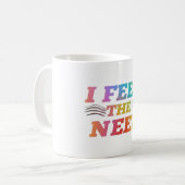 必要感じなもの コーヒーマグカップ (正面左)