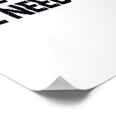 必要感じな…スピードの必要性 ポスター (角)