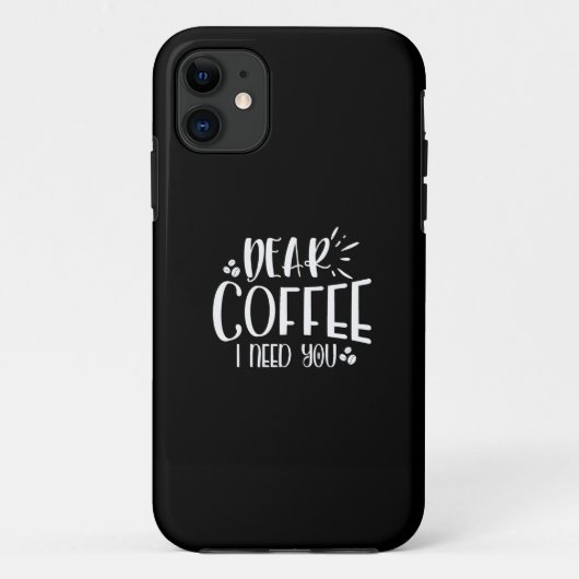必要親愛なコーヒー Case-Mate iPhoneケース (裏面)