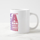 必要 – ギフトジャンボマグ ジャンボコーヒーマグカップ (右)
