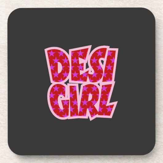 必需品ボリウッドインスパイアギフト コースター (正面)