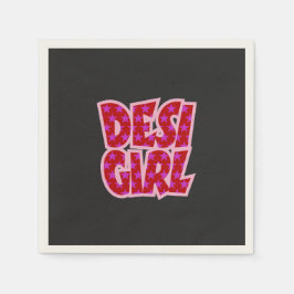 必需品ボリウッドインスパイアギフト スタンダードカクテルナプキン