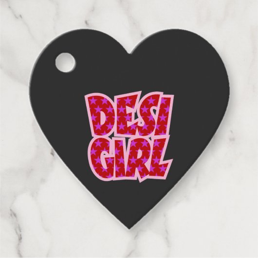 必需品ボリウッドインスパイアギフト フェイバータグ (正面)