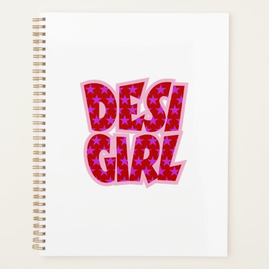 必需品ボリウッドインスパイアギフト プランナー手帳 (正面)