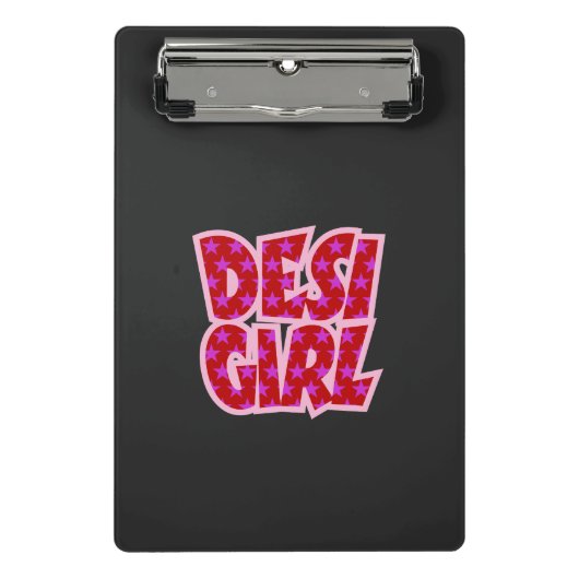 必需品ボリウッドインスパイアギフト ミニクリップボード (正面)