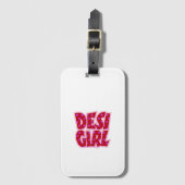 必需品ボリウッドインスパイアギフト ラゲッジタグ (正面縦)