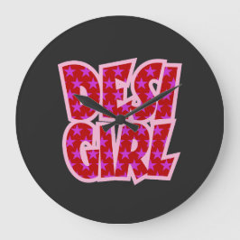 必需品ボリウッドインスパイアギフト ラージ壁時計