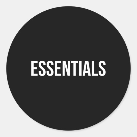 必需品 ラウンドシール (正面)