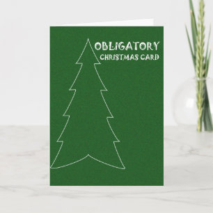 必須クリスマスカード シーズンカード