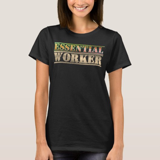 必須作業者 Tシャツ (正面)