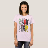 必須心地よい：婦人基本Tシャツ Tシャツ (正面フル)
