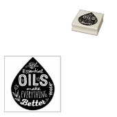 必須油でゴム印を押す ラバースタンプ (押印)