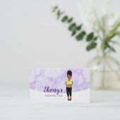 必須油のロゴ名刺 名刺 (スタンド正面)