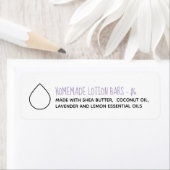 必須油ドロップ製品ラベル ラベル (インサイチュ)