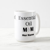 必須油ママ(名前あり) コーヒーマグカップ (正面右)