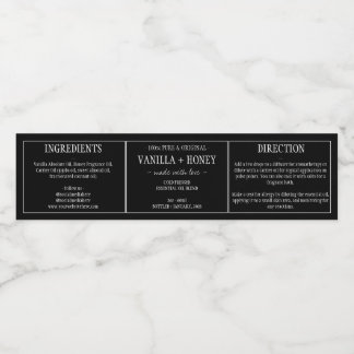 必須油ラベル ペットボトルラベル