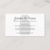 必須油ロゴデザイン 名刺 (裏面)