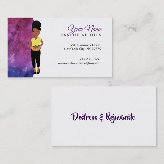 必須油ロゴ名刺 名刺 (正面/裏面)