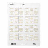 必須油化粧用バニラハニー成分 ラベル (フルシート)