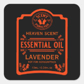 必須油香 スクエアシール (正面)
