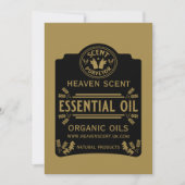 必須油香 案内状 (正面)