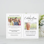 必須葬式プログラムテンプレート (スタンド正面)