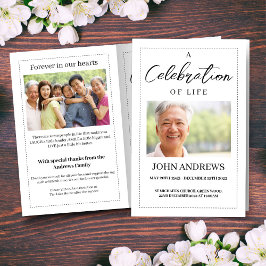 必須葬式プログラムテンプレート