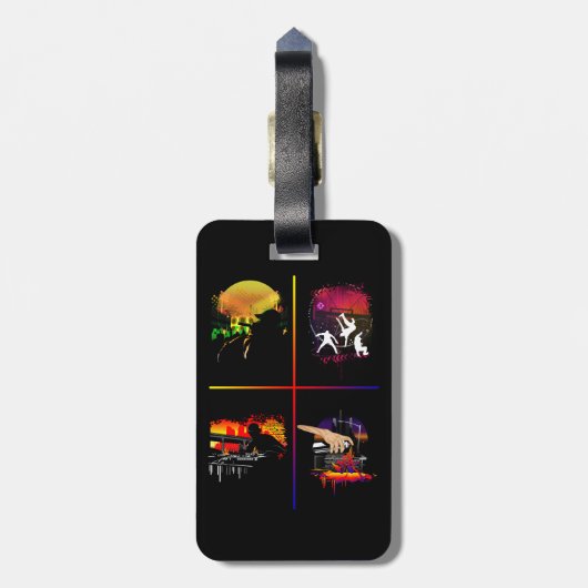 必須要素 ラゲッジタグ (裏面縦)