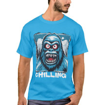 忌まわしい雪だるまイエティモンスター不気味な冬