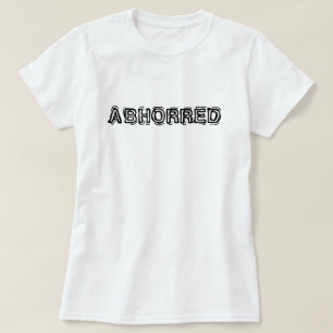 忌まわしい Tシャツ