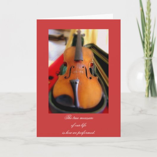 忌引きまたは弔慰カード カード (正面)