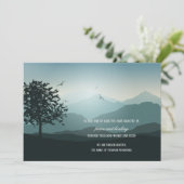 忌引きサンキューカード 招待状 (スタンド正面)