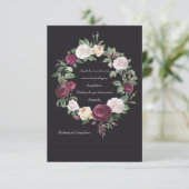 忌引きリースサンキューカード 招待状 (スタンド正面)