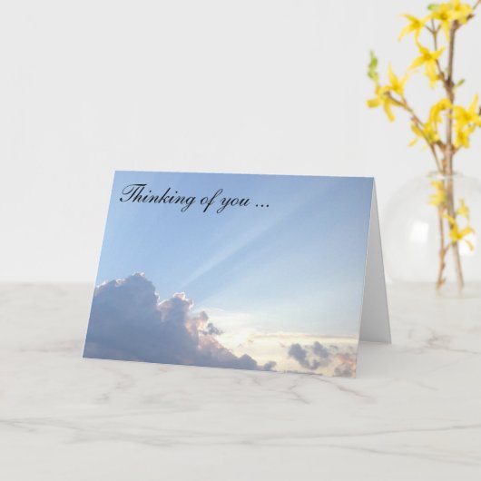 忌引き/損失/悔やみや弔慰 カード (黄色い花)