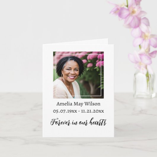 忌引 カード (蘭)