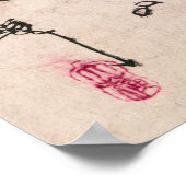 忍の丘の月 – 月岡芳年 ポスター (角)