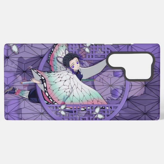 忍の胡蝶 SAMSUNG GALAXYケース (裏面横)