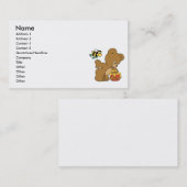 忍びおもしろい込む蜂蜜 名刺 (正面/裏面)