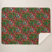 忍び寄る秋 シェルパブランケット (正面(横))