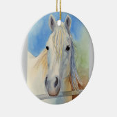 忍び笑いの落書き セラミックオーナメント (右)