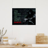 忍び足で生きるやる気を起こさせる ポスター (キッチン)