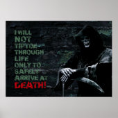 忍び足で生きるやる気を起こさせる ポスター (正面)