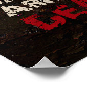 忍び足で生きる ポスター (角)