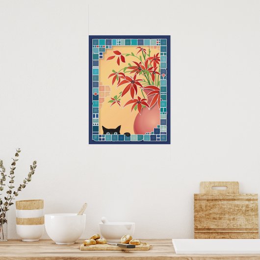 忍び込み…壁 ポスター (キッチン)