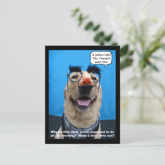 忍び込む ポストカード (スタンド正面)