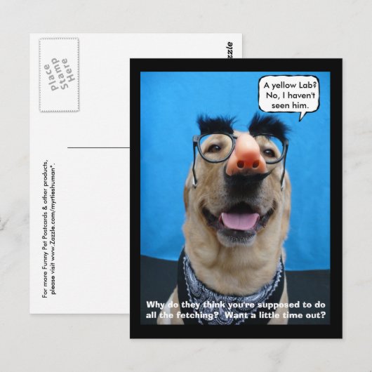 忍び込む ポストカード (正面/裏面)