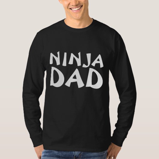 忍者おもしろいパパTシャツ Tシャツ (正面)