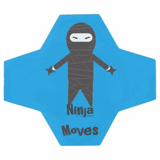 忍者がサッカーボールを移動 サッカーボール (フラット)