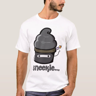 忍者によって破壊されるT Tシャツ