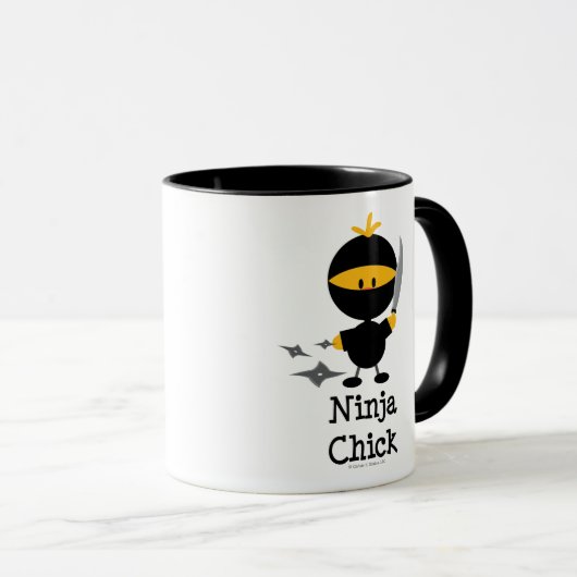忍者のひよこのマグ マグカップ (正面右)